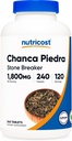 Nutricost Chanca Piedra Extract - Stone Breaker - 240 Tablet, 1800 mg Odada, 120 Şişeler