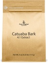 PURE ORIGINAL INGREDIENTS Catuaba Bark Ekstraksiyon, 4 oz, 4:1 Ekstraksiyon, Güzel Toz, Diyetsel Tamam