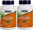 Τώρα τρόφιμα Chlorella 500 mg, 200 δισκία (πακέτο των 2)