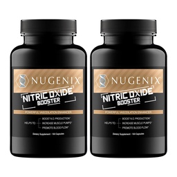 Nugenix Nitric Oxide Booster Supplement - Νιτρικό Οξείδιο ροής, L-αργινίνη, L-Citrulline, Pine Bark Extract - Vasodilator - 200 Count