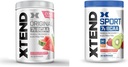 XTEND Original BCAA Toz Sumelon Patlama ve Spor BCAA Toz Strawberry Kiwi Outlet - Mikrolyte Dust for Recovery & Hydration with Amino Acids - 30 Servisler