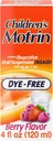 Çocuklar için Motrin Oral Suspension Tıp, 100 mg Ibuprofen, Berry Flavored, 4 fl. oz