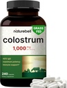 NatureBell Bovine Colostrum Supplement 1,000mg ανά υπηρεσία, 240 κάψουλες 