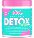 Obvi Detox Colon Cleanse Supplement | Tavsiyeler Digestive and Gut Health, Bloating Relief, Helps remove Toxins | Immune Support with Milk Thistle, Psyllium Husk, Senna Leaf | 90 Capsules | 30 Servisler