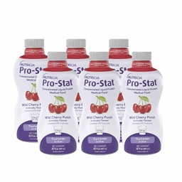 Pro-Stat συμπυκνωμένο Liquid Protein Medical Food - Wild Cherry Punch, 30 Fl Oz μπουκάλι (Υπόθεση του 6)