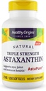Sağlıklı Origins Astaxanthin 12 mg (Doğal, Astapure, Triple Strength, Non-GMO, Gluten Free, Eye Support, Ortak Destek, Immune Support), 150 Softgels