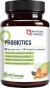 Kadınlar, Erkekler ve Çocuklar için Probiyotikler, Digestive Health -14 Strains, Prebiyotikler ve Probiyotikler Gut Health & Immune Support, Gluten Free, Non-GMO, 90 Tabletler