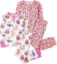 Çocuk Place Girls Long 2 Piece Snug Fit Cotton Pajamas