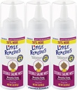 Little Remedies Sterile Baby Saline Nasal Mist, Ασφαλής για τους νεογέννητους για να ανακουφίσει Stuffy και ξηρή μύτη, 3 Fl Oz, πακέτο των 3