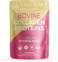 Sağlıklı Yaşam Proteinleri - Hydrolyzed Bovine - Protein Collagen Type 1 & 3 Unflavored -Collagen Toz - Grass Fed, Pastured Rasied - Bovine Peptides - Keto & Paleo - Gluten Free (Unflavored 16 oz)
