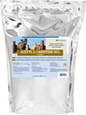 Acetyl L-Carnitine HCL Toz | At Energy Supplement & Muscle Supplement for Horses Supporting Muscle Function & More | Antioksi-Rich Pure Formula | 1 lb Bag Bag