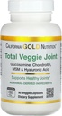 California Gold Nutrition Vegetarian Glucosamine, Chondroitin, Hyaluronic Acid, MSM, Total Veggie Ortak & Bone Support Formula, Non GMO, No Soy, Gluten Free, 90 Veggie Capsules