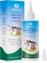 Pet Eye Drops,Gentle&Safe Dog Eye Drop for Inlection,Relive Eyes Itsing & Irritation,Regove Tear Stains,Safe for All Animals, 4.06oz,120ml