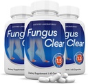 Justified Laboratories (3 Pack) Fungus Clear 1.5 Δισεκατομμύρια CFU Probiotic Pills 180 Κάψουλες