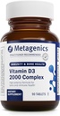 Μεταγονική D3 2000 IU Complex Vitamin D3 Supplement - Υποστηρίζει την υγεία των οστών, ανοσοποιητική & υγιής φλεγμονή Ανταπόκριση * - με Ισοφλαβόνες για Απορρόφηση - Χωρίς γλουτένη - 3 Μήνες Προσφορά - 90 Μέτρα