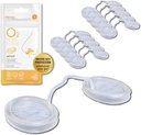 O2 3M Filtrasyon ile filtre yok - Allergies için filtre yok - Tüm enerjiler için Nasal Filtre - Nostril Dust Maske, Duman ve Alerji Filtre (Size Küçük, 10 Paket)