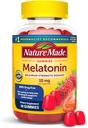 Nature Made Melatonin 10 mg per serve Gummies, maximum Strength Dosage,% 100 Drug Free Sleep Aid for Yetişkinler, 60 Melatonin Gummies, 30 Day Supply