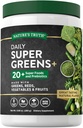 Nature's Truth Super Greens Superfood Powder Supplement 