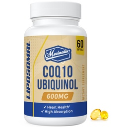 Λιποσωμική CoQ10 Ubiquinol 600mg Softgels