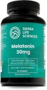 30mg Melatonin Gummy | High Dose Sleep Support for Yetişkinler | Advanced One-A-Day Formulation Made with Apple-Derived Gummies | Vegan, Non-GMO (30 Count)