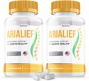 (2 Pack) Arialief Capsules Sciatica - Resmi Formula - Arialief Vitamin Tamam Gelişmiş Güçlü Formula, Arialief Capsules Beslenme Desteği En Güçlü Genel Wellness (120 Capsules)