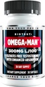 Biotest Omega-Man - 300mg Υψηλής Απορρόφησης LJ100 Longjack (Eurycoma longifolia) - 30 Softgels