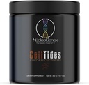 CellTides Cocoa Flavor - Nucleotide-Based Nutritional Supplement for Enhanced Cellular Health - Supports Digestive Health, Nutrient Absorption, and Microflora Growth - Net Wt. 302g
