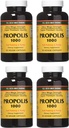 YS Eco Bee Farms Propolis 1000-90 caps (πακέτο των 4)