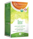Davidson's Organics, Ayurvedic Infusions, Detox, 25-count Tea Bags, Pack of 6