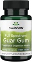 Swanson Full Spectrum Guar Gum 400 Milligrams 60 Κάψουλες
