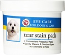 Θαυματουργή φροντίδα Tear Stain Pads, 90 Ενιαίας Χρήσης Pre-Soaked Pads για να καθαρίσετε απαλά και Soothe Dog and Cat Eyes, μη stinging Formula για να βελτιώσει τα Tear Stains και να αφαιρέσετε το μάτι debris