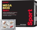 Mega Men Sport Vitapak Programı, Açık Tamam Beslenme, 1 Packet, Athletic Performance, Energy, Recovery, Blood Flow, Arginine, 200 mg Caffeine, Termogenic, 30 Day Supply