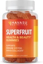 Vegan Superfur Gummy Beautys with Collagen Enhancing Materialss for Hair Skin and Nails growth - Mükemmel Sebze Gummies Alternative for Collagen Pills
