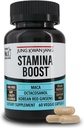 JungKwanJang Ανδρική Σταμίνα Boost με Κορεάτικα Red Ginseng, Maca, και Octacosanol για Ανδρική Υγεία και Ενέργεια Συμπλήρωμα, 60 κάψουλες
