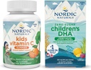 Σκανδιναβική Naturals Starter Pack - Παιδικό DHA Veg Gummy Chews and Kids Βιταμίνη C Gummies