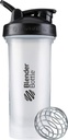BlenderBottle Classic V2 Shaker μπουκάλι Ιδανικό για πρωτεϊνικές ανακινήσεις και προ προπόνηση, 28-Ounce, σαφές / μαύρο