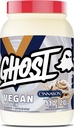 GHOST Vegan Protein Powder, Cinnabon - 2lb, 20g Protein - Pea & Organic Pumpkin Protein - -Post Workout & Nutrition Shakes, Smoothies, & Baking - Χωρίς σόγια & γλουτένη
