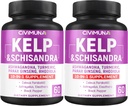 Kelp Capsules, Schisandra, Ashwagandha ve More - 4 Ay Supply için 120 Capsules (Pack of 2)