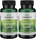 Swanson Full Spectrum Spinach Leaf 400 Χιλιοστόγραμμα 90 Κάψουλες Veg (2 Συσκευασία)