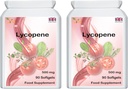 Ved Lycopene 500 mg | 90 softgel, 6 Ay Supply.(Pack of 2)