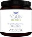 YOUN Beauty Supplemental Collagen Powder by Holistic Plastic Surgeon Dr. Anthony Youn, 30 Servings (Unflavored) – Fortigel, Fortibone & Verisol Multi-Collagen Peptides for Skin Health