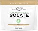 Μύες Fast Grass-Fed πρωτεΐνη Whey Isolate, Όλα τα φυσικά χωρίς ορμονική κρέμα αυξήθηκε, Whey Isolate πρωτεΐνη σκόνη για άνδρες και γυναίκες, καθαρό, χωρίς γλουτένη, Delicious Isolate πρωτεΐνη - Μόκα, 2lb