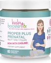 Baby Booster Proper Plus Προγεννητικές Βιταμίνες με Vegan DHA + Φολικό Μεθύλιο + Χολίνη + Πολλαπλές (60 κάψουλες) Μεγάλη για Εγκυμοσύνη, Πρωινή Ασθένεια και Γαλουχία