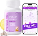 Kadınlar için Prenatal Vitaminler - Onun Multivitamini için Kavram: 27 Nutrients, 680 Finds + Choline + Iron, Traceable Materials, Ferttitude Supplements for Women -30 Day Supply