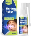 TUHIMO Tinnitus Rëliëf for Ringing Ears,Doğal Etkili Tinnitus Tedavisi,30 ml-Mavi