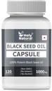 Black Seed Oil Softgel Capsule – 500 mg (120 Softgel) Premium Quality Cold Pressed Nigella Sativa Tohumlar Petrol I 2 Ay Tamam I Rich Thymoquinone, Vitamin E & Omega 3 6 9 9