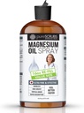 Pure Magnezyum Oil, En İyi Değer - Büyük 16oz Re-Fill Boyutu (12 Ay Supply), Organik Zechstein Brine - Daha Hızlı Hissetmek.