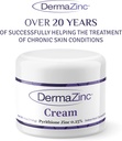 DermaZinc Terapi Cream, Skin için çinko Cream, SkinDisorder ReliefCream for Psoriasis, Dermatitis, Eczema ve Diğer Skin Durum Belirtileri Belirtiler