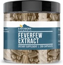 Earthborn στοιχεία Feverfew Extract 200 κάψουλες, καθαρό & μη αραιωμένο, χωρίς πρόσθετα