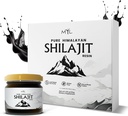 Shilajit Pure Himalayan Organik Shilajit Giyim, Erkekler ve Kadınlar için Altın Sınıf, 85+ Trace Minerals & Fulvic Acid ile Enerji Üretimi ve Yaşamını Destekler, 75 Hizmet, 2.5 Ay Supply.